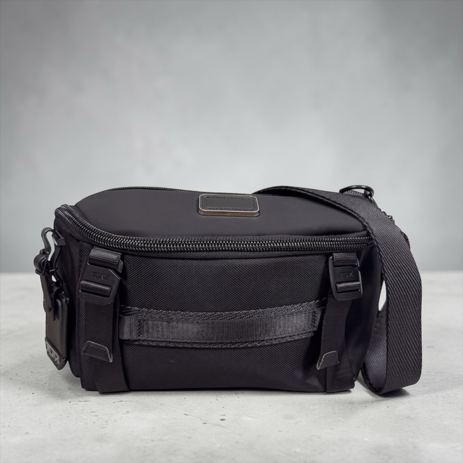 Tumi Alpha Bravo Platoon Sling Crossbody Bag Black Nwot Travel Luxury